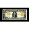 Image 1 : Fr. 1187 $20 1922 Gold Certificate Very Fine. A nicely 