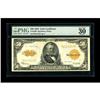 Image 1 : Fr. 1200 $50 1922 Gold Certificate PMG Very Fine 30 EPQ 