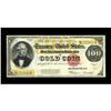 Image 1 : Fr. 1215 $100 1922 Gold Certificate Very Fine. Bright c 