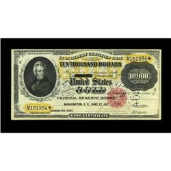 Fr. 1225 $10000 1900 Gold Certificate About New. A lone 