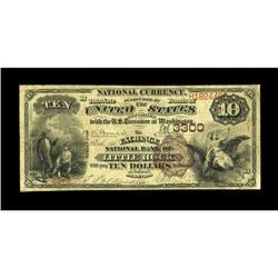 Little Rock, AR - $10 1882 Brown Back Fr. 480 The Excha 