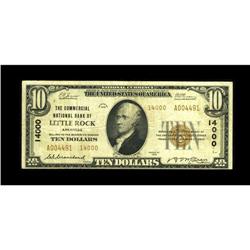 Little Rock, AR - $10 1929 Ty. 2 The Commercial NB Ch. 