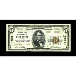 Pine Bluff, AR - $5 1929 Ty. 2 NB of Commerce Ch. # 140 