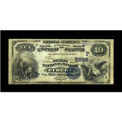 Eureka, CA - $10 1882 Date Back Fr. 545 The First NB Ch 