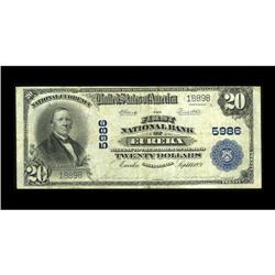 Eureka, CA - $20 1902 Plain Back Fr. 660 The First NB C 