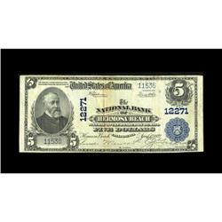 Hermosa Beach, CA - $5 1902 Plain Back Fr. 609 The NB o 