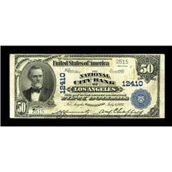 Los Angeles, CA - $50 1902 Plain Back Fr. 685 The Natio 