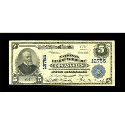 Los Angeles, CA - $5 1902 Plain Back Fr. 609 The NB of 