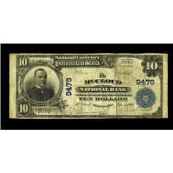 McCloud, CA - $10 1902 Plain Back Fr. 626 The McCloud N 