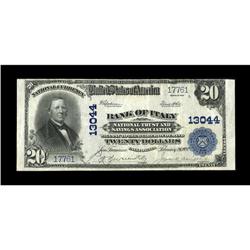 San Francisco, CA - $20 1902 Plain Back Fr. 661 Bank of 