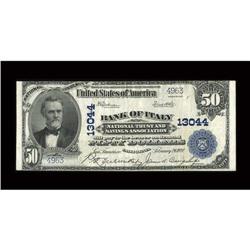 San Francisco, CA - $50 1902 Plain Back Fr. 685 Bank of 