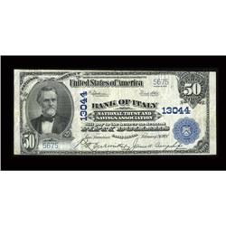 San Francisco, CA - $50 1902 Plain Back Fr. 685 Bank of 