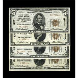 A Bank of America FoursomeSan Francisco, CA - $5 1929 T 