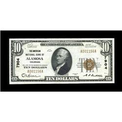 Alamosa, CO - $5 1929 Ty. 1 The American NB Ch. # 7904T 