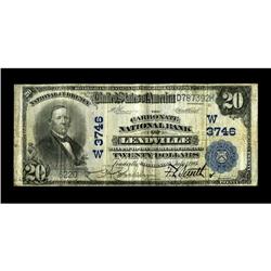 Leadville, CO - $20 1902 Plain Back Fr. 652 The Carbona 