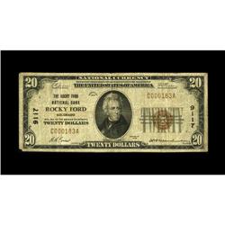 Rocky Ford, CO - $20 1929 Ty. 1 The Rocky Ford NB Ch. # 