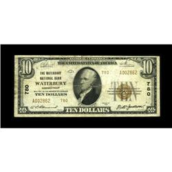Waterbury, CT - $10 1929 Ty. 2 The Waterbury NB Ch. # 7 