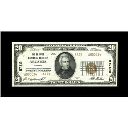 Arcadia, FL - $20 1929 Ty. 2 The De Soto National Bank 