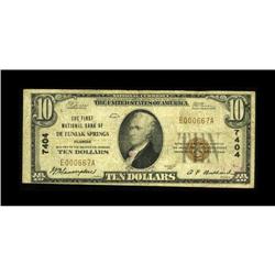 De Funiak Springs, FL - $10 1929 Ty. 1 The First NB Ch. 