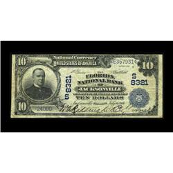 Jacksonville, FL - $10 1902 Date Back Fr. 618 The Flori 
