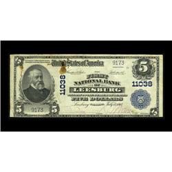 Leesburg, FL - $5 1902 Plain Back Fr. 606 The First NB 