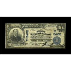 Saint Augustine, FL - $10 1902 Plain Back Fr. 625 The F 