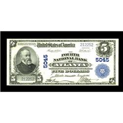 Atlanta, GA - $5 1902 Plain Back Fr. 606 The Fourth NB 