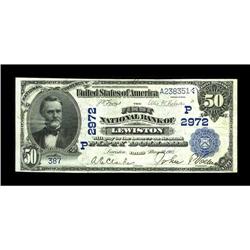 Lewiston, ID - $50 1902 Date Back Fr. 667 The First NB 