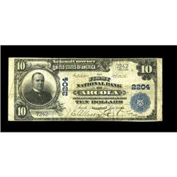 Arcola, IL - $10 1902 Plain Back Fr. 631 The First NB C 