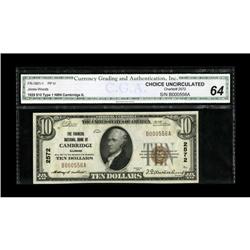 Cambridge, IL - $10 1929 Ty. 1 The Farmers NB Ch. # 257 