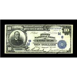 Chicago, IL - $10 1902 Date Back Fr. 616 The First NB C 