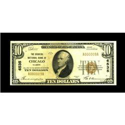 Chicago, IL - $10 1929 Ty. 1 The Drovers NB Ch. # 6535T 