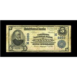 Kansas, IL - $5 1902 Plain Back Fr. 600 The Farmers NB 