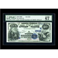 LaSalle, IL - $10 1882 Value Back Fr. 577 The LaSalle N 