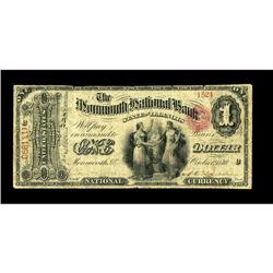 Monmouth, IL - $1 Original Fr. 382 The Monmouth NB Ch. 