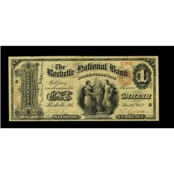 Rochelle, IL - $1 Original Fr. 382 The Rochelle NB Ch. 