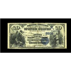 Huntington, IN - $20 1882 Date Back Fr. 555 The First N 