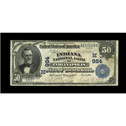 Indianapolis, IN - $50 1902 Date Back Fr. 667 The India 