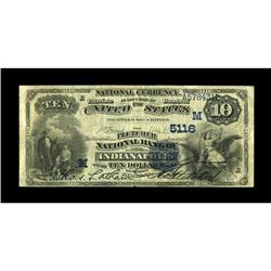 Indianapolis, IN - $10 1882 Date Back Fr. 545 The Fletc 