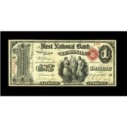 Lebanon, IN - $1 Original Fr. 382 The First NB Ch. # 20 