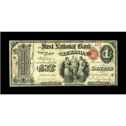 Lebanon, IN - $1 Original Fr. 382 The First NB Ch. # 20 