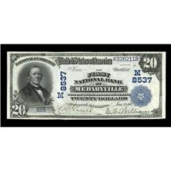 Medaryville, IN - $20 1902 Date Back Fr. 644 The First 
