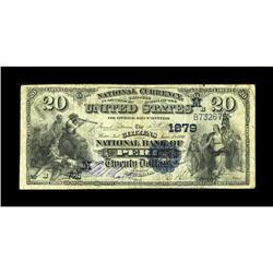 Peru, IN - $20 1882 Date Back Fr. 552 The Citizens NB C 