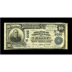 Casey, IA - $10 1902 Plain Back Fr. 625 The Abram Rutt 