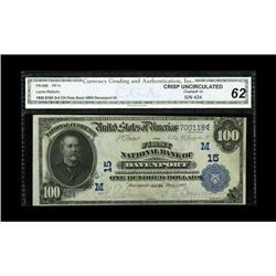 Davenport, IA - $100 1902 Date Back Fr. 689 The First N 