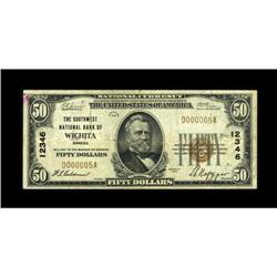 Wichita, KS - $50 1929 Ty. 1 The Southwest NB Ch. # 123 