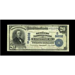 Catlettsburg, KY - $20 1902 Date Back Fr. 645 The Kentu 