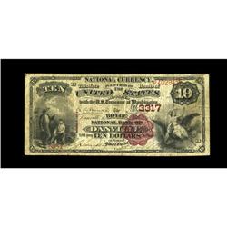 Danville, KY - $10 1882 Brown Back Fr. 480 The Boyle NB 