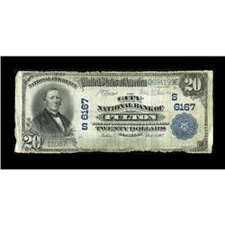 Fulton, KY - $20 1902 Plain Back Fr. 650 The City NB Ch 