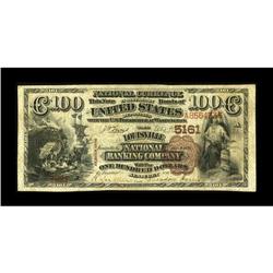 Louisville, KY - $100 1882 Brown Back Fr. 530 The Louis 